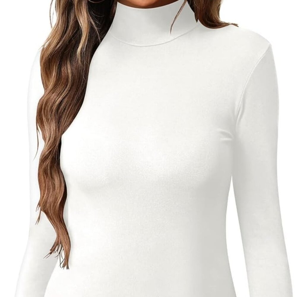White Turtleneck